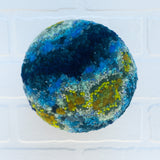 Puff Sculpture in Vintage Teak Frame | Island