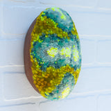 Puff "Loaff" in Vintage Teak Frame | Fireflies