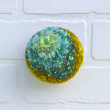 Midi Puff in Olive Wood Frame | Fireflies