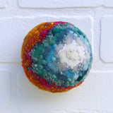 Midi Puff in Olive Wood Frame | Mountain Top