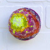 Midi Puff in Olive Wood Frame | Firelight