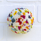 Midi Puff in Olive Wood Frame | Confetti