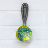 Oversized Blue Dipped Scoop Puff | Fireflies