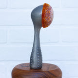 Polka Dot Scoop Puff | Creamsicle