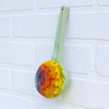 Oversized Scoop Puff | Minty Rainbow