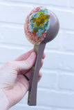 Oversized Scoop Puff | Tutti-Frutti in Taupe Scoop