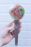 Oversized Scoop Puff | Tutti-Frutti in Taupe Scoop