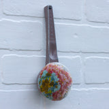 Oversized Scoop Puff | Tutti-Frutti in Taupe Scoop