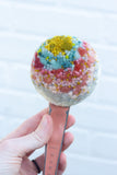 Oversized Scoop Puff | Tutti-Frutti in Pink Scoop