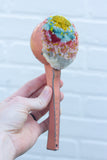 Oversized Scoop Puff | Tutti-Frutti in Pink Scoop