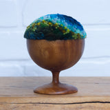 "Float" Puff in Vintage Coupe | Blue + Green