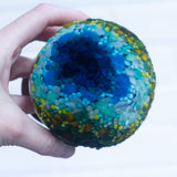 "Float" Puff in Vintage Coupe | Blue + Green