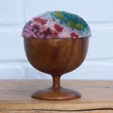 "Float" Puff in Vintage Coupe | Green + Mauve