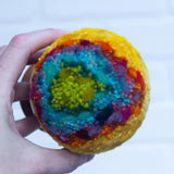 "Float" Puff in Vintage Coupe | Tropical Rainbow