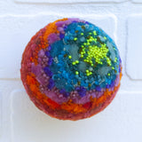 Midi Puff in Olive Wood Frame | Jewel Tones