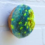 Midi Puff in Olive Wood Frame | Firelfies