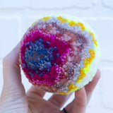 Midi Puff in Olive Wood Frame | Inside Out Firelight