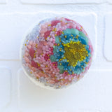 Midi Puff in Olive Wood Frame | Tutti-Frutti