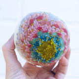 Midi Puff in Olive Wood Frame | Tutti-Frutti