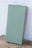 Puff Sculpture in Vintage Safe Deposit Box, XL | Warm Ombre