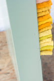 Puff Sculpture in Vintage Safe Deposit Box, XL | Warm Ombre