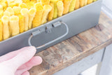Puff Sculpture in Vintage Safe Deposit Box, XL | Cool Ombre