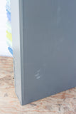 Puff Sculpture in Vintage Safe Deposit Box, XL | Cool Ombre
