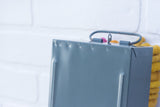 Puff Sculpture in Vintage Safe Deposit Box | Warm Ombre, Vertical