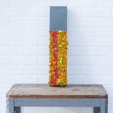 Puff Sculpture in Vintage Safe Deposit Box | Warm Ombre, Vertical