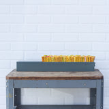 Puff Sculpture in Vintage Safe Deposit Box | Warm Ombre, Vertical
