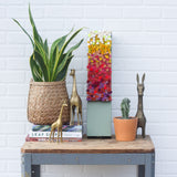Puff Sculpture in Vintage Safe Deposit Box | Firelight