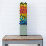 Puff Sculpture in Vintage Safe Deposit Box, Extra Deep | Rainbow