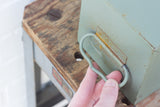 Puff Sculpture in Vintage Safe Deposit Box, Extra Deep | Rainbow