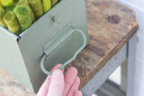Puff Sculpture in Vintage Safe Deposit Box, Extra Deep | Rainbow