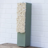Puff Sculpture in Vintage Safe Deposit Box, Extra Deep | All White