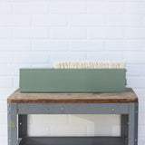 Puff Sculpture in Vintage Safe Deposit Box, Extra Deep | All White