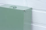 Puff Sculpture in Vintage Safe Deposit Box | Vertical Rainbow