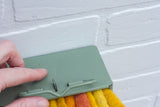 Puff Sculpture in Vintage Safe Deposit Box | Vertical Rainbow