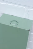 Puff Sculpture in Vintage Safe Deposit Box | Vertical Rainbow