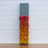 Puff Sculpture in Vintage Safe Deposit Box | Warm Ombre