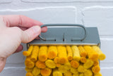 Puff Sculpture in Vintage Safe Deposit Box | Warm Ombre