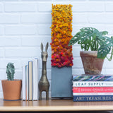 Puff Sculpture in Vintage Safe Deposit Box | Warm Ombre