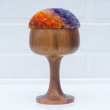 "Float" Puff in Vintage Teak Coupe | Sunset
