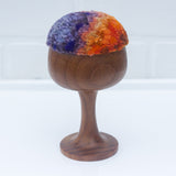"Float" Puff in Vintage Teak Coupe | Sunset
