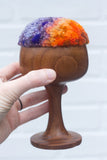 "Float" Puff in Vintage Teak Coupe | Sunset