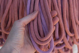 Green + Pink Woven Wall Hanging