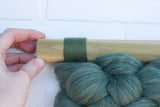 Green + Pink Woven Wall Hanging