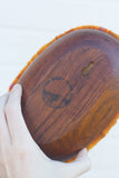 Puff "Loaff" in Vintage Teak Frame | Mountaintop