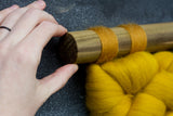 Chunky Woven Wall Hanging | Mauve + Marigold