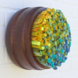 Mega Puff in Vintage Frame | Cool Ombre